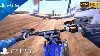 (PS5) MXGP 2021 Looks Amazing on PS5 + OLED TV [4K HDR 60fps]