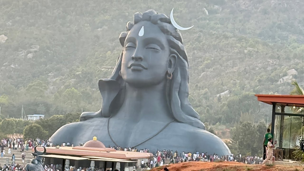 Adiyogi Light Show | A Divine Visual Experience at Chikkaballapur 🔱✨ |  must watch 