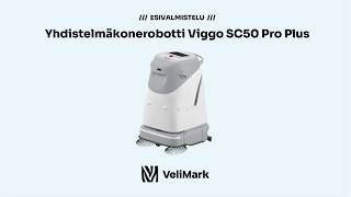 Yhdistelmäkonerobotti Viggo SC50 Pro Plus esivalmistelu Yhdistelmäkonerobotti Viggo SC50 Pro Plus esivalmistelu