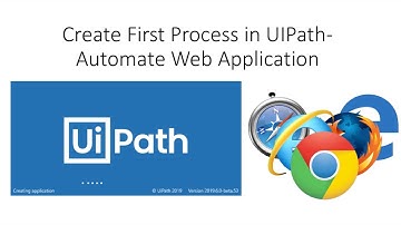 RPA Tutorial For Beginners 2-Automate Web Automation using UIPath Studio