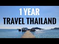 THAILAND TRAVEL INSPIRATION FOR 2021 - 1 YEAR Of Life In Thailand Travel Raw Footage