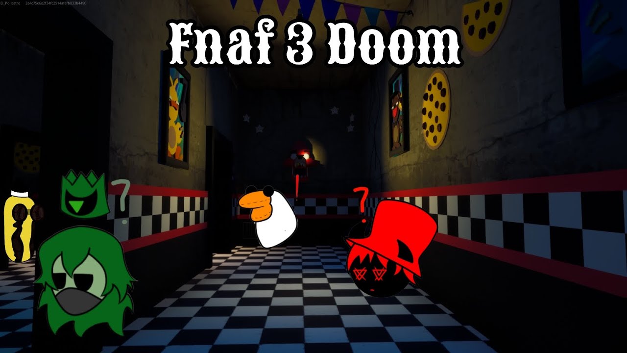 ROBLOX Fnaf 1 Doom but we're terrorized by Torch the whole game