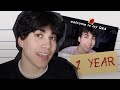 REACTING TO MY FIRST YOUTUBE VIDEO AFTER ONE YEAR
