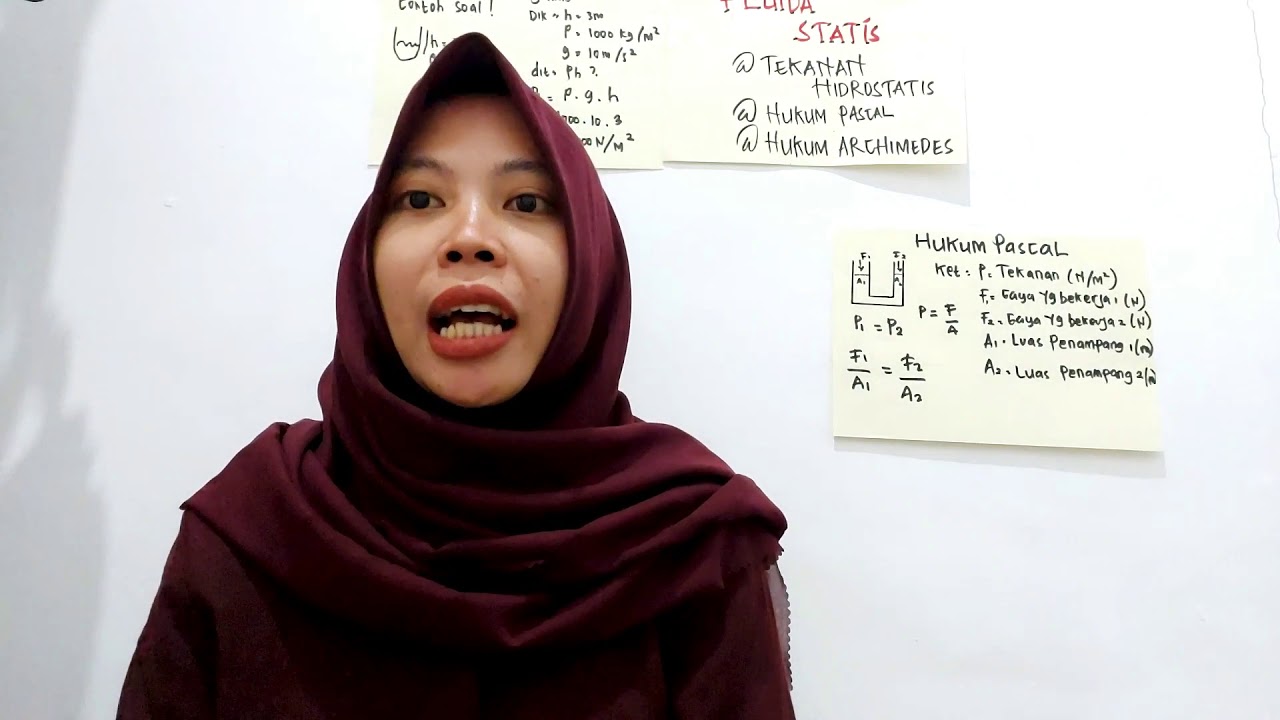 Siti Maemunah, S Pd Fluida Statis (Fisika kelas XI) YouTube