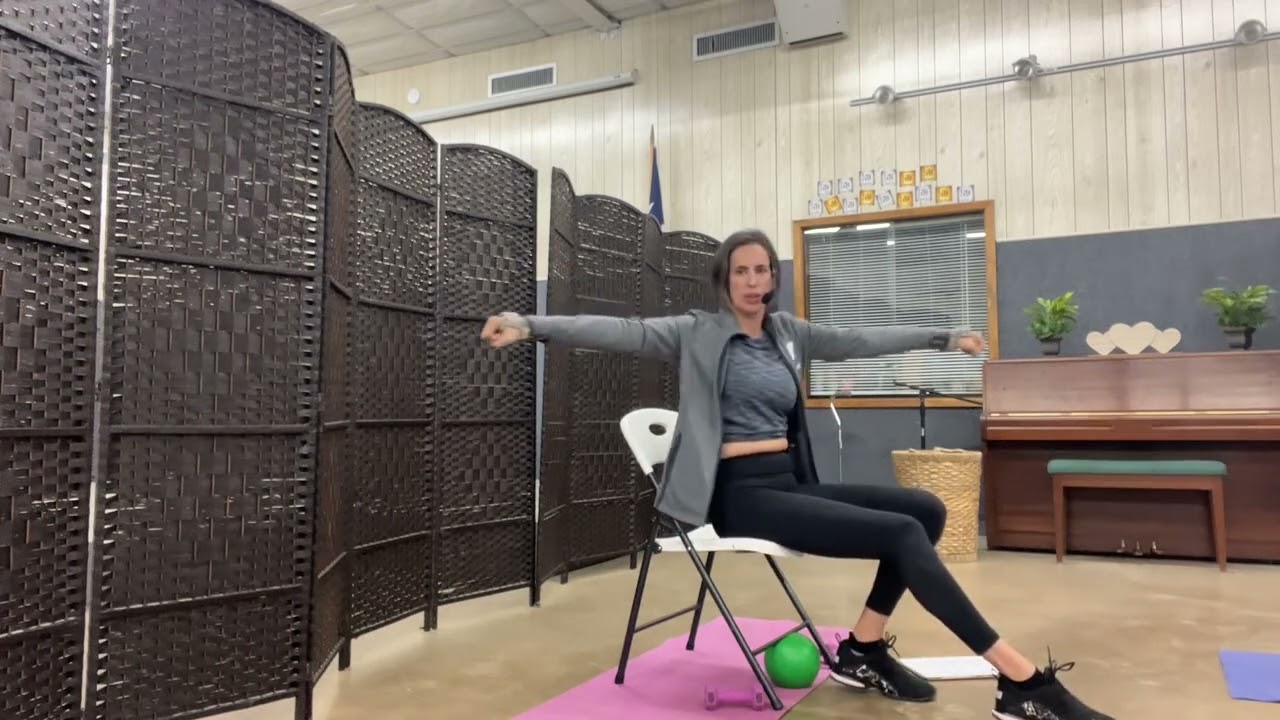 Healthy Fit Seniors: Seated Strength 30 minutes, all fitness levels