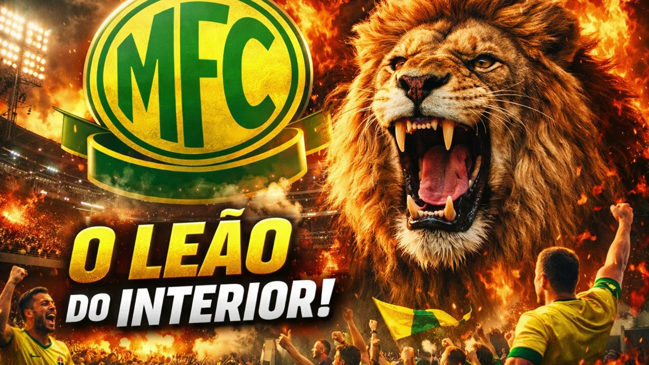 🦁 LEÃO DO INTERIOR – HINO DO MIRASSOL 🟢🟡