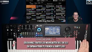 Découvrez toutes les nouveautés de l'OS 3 0 du Yamaha MODX M (FR \u0026 Subs)