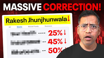 25-50% Correction in 3 Stocks From Rakesh Jhunjhunwala Portfolio - Rahul Jain