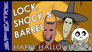 Draw Lock, Shock & Barrel – Nightmare before Christmas [Halloween Month of Scares!]