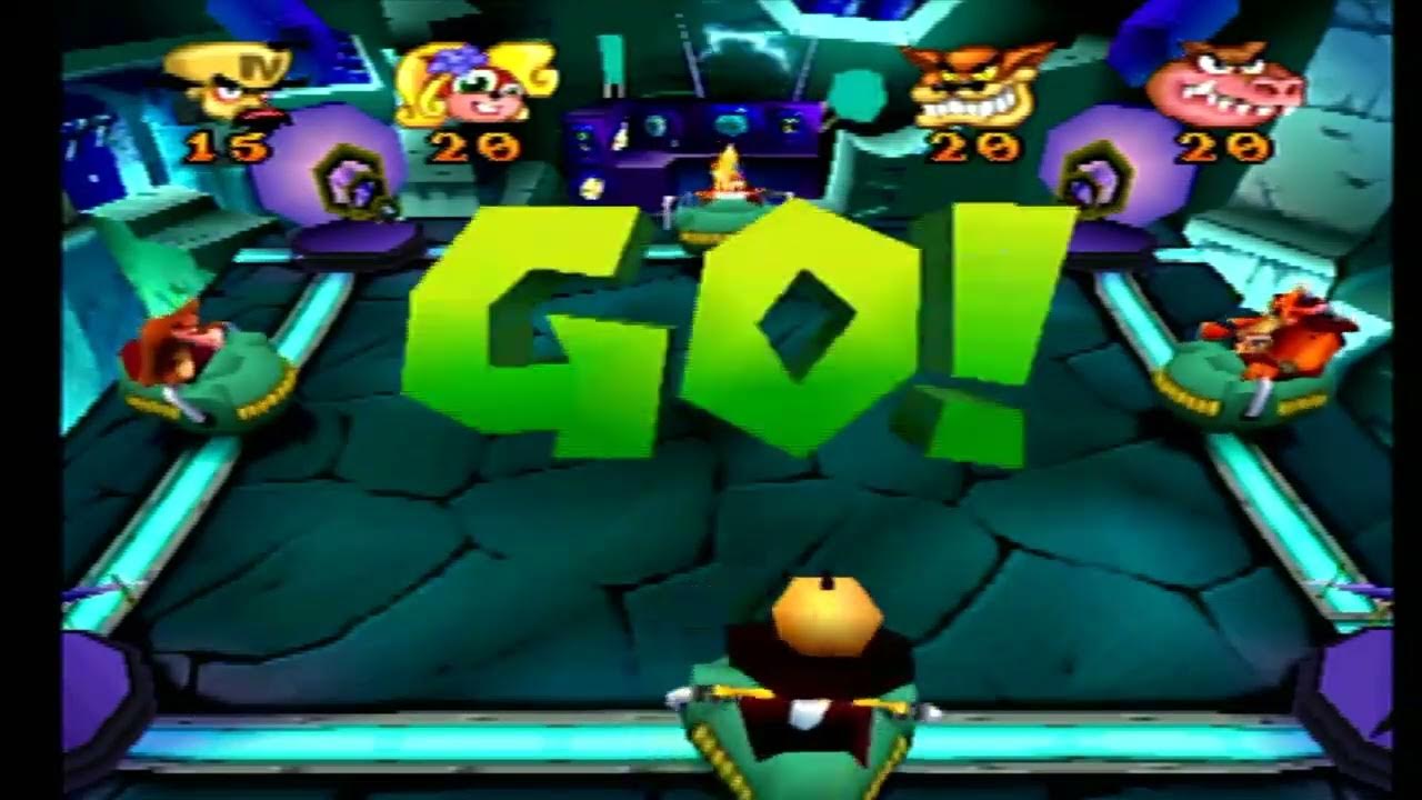 Crash Bash Cortex's Adventure Part 2 (Warp Room 3 Trophies Gems