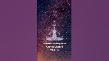Crown Chakra 963Hz ☯️ Chakra Healing Frequencies