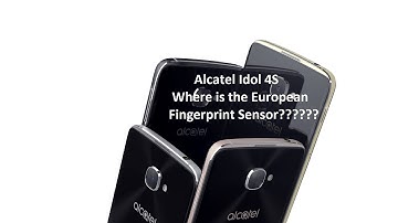ALCATEL IDOL 4S Where is Europe