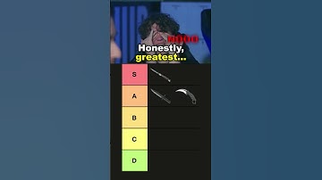 CS2 Knife Tier List  (Pro player opinions) #cs2