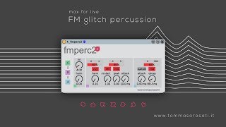 fmperc2 - max for live instrument demo