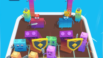 Merge Number Cube: Fam Run (gameplay & walkthrough part 2) - Unlimited Money Mod