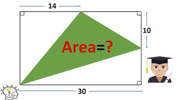 Find Area of the Green Shaded Triangle | Math Olympiad Geometry Questions