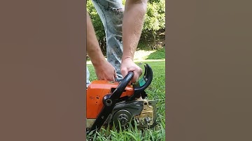 stihl 029 ms290 bad crank bearings#stihlchainsaws #shorts