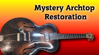 STROMBERG or STROMBER? / Archtop restoration