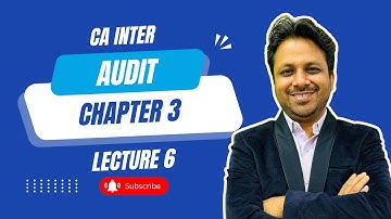 Audit Chapter 3 Lecture 6 | Risk Assessment & Internal Controls