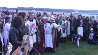 2014 Stonehenge Summer Solstice + Druid Ceremony