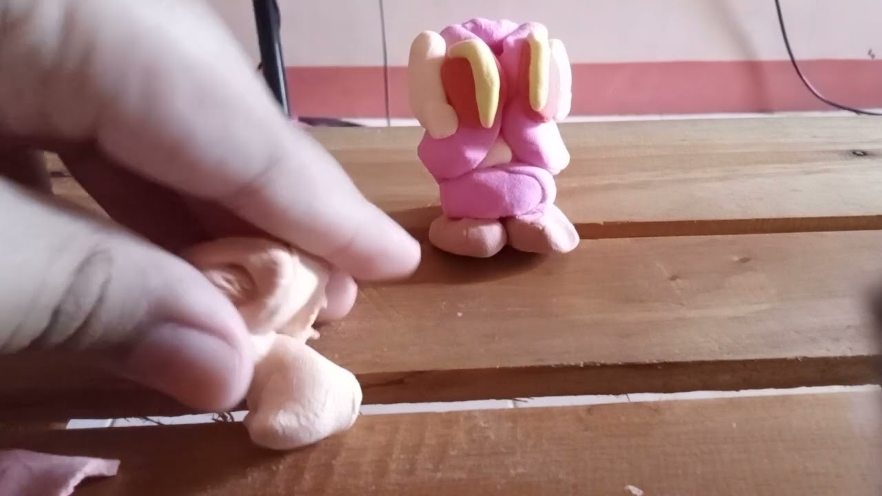 Super mario brothers 3d clay tutorial: toadette toad's young sister (full part)