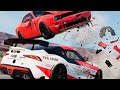 Reacting to street racing crashes