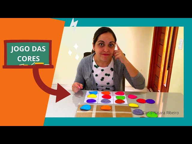 Usando formas e cores, professora cria jogos para estimular