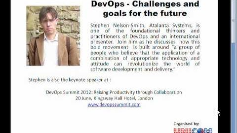 Stephen Nelson-Smith: DevOps Challenges