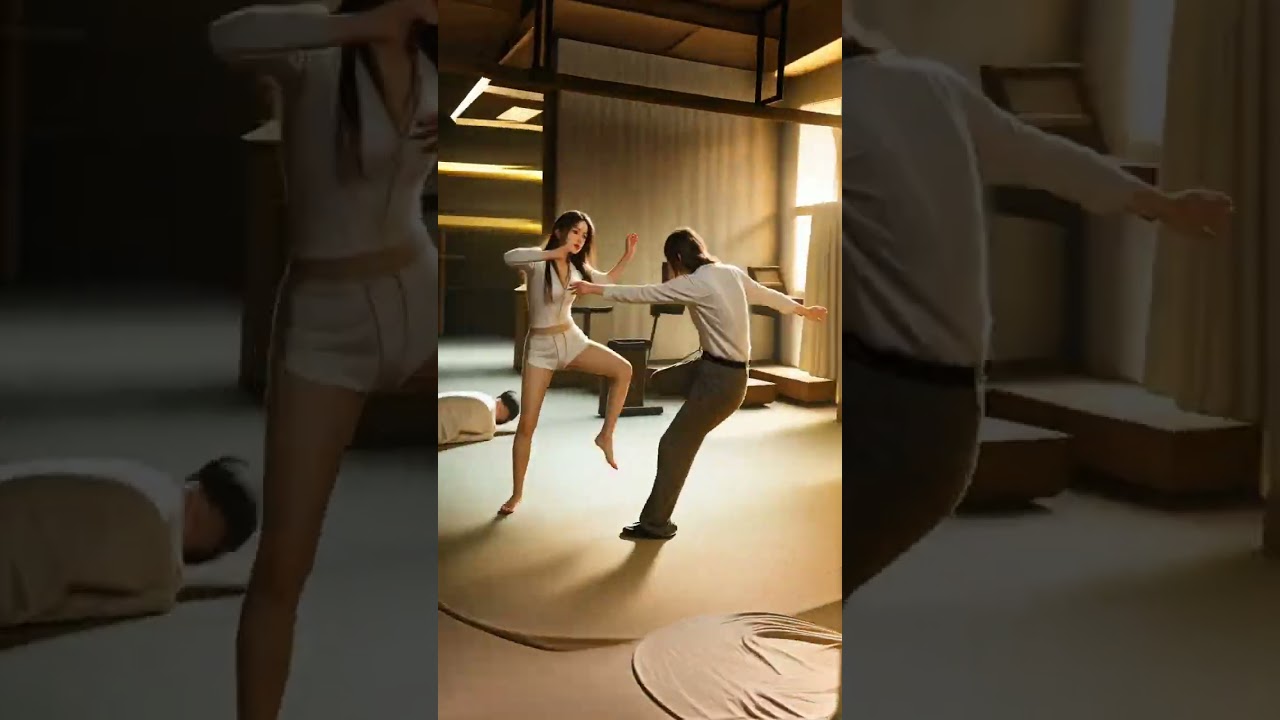 🔥 One Woman vs Three! Epic Kung Fu Battle & Self-Defense Masterclass 🔥