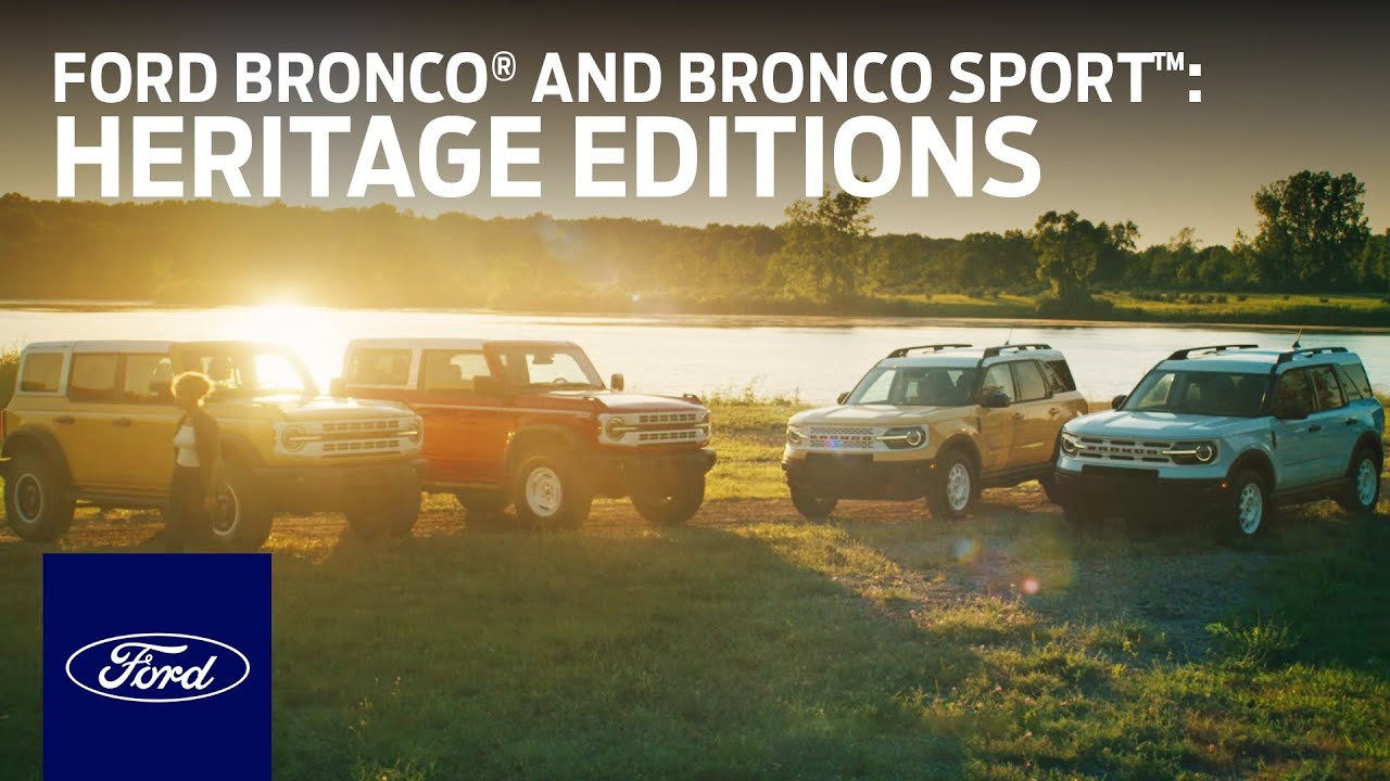 Ford Bronco® and Bronco Sport™ Heritage Editions | Ford