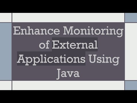 Enhance Monitoring of