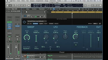 logic pro x PHASER plugin test and review