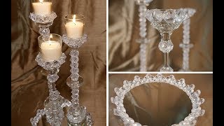 DIY Crystal Candle Centerpiece | My Christmas My Style 2018