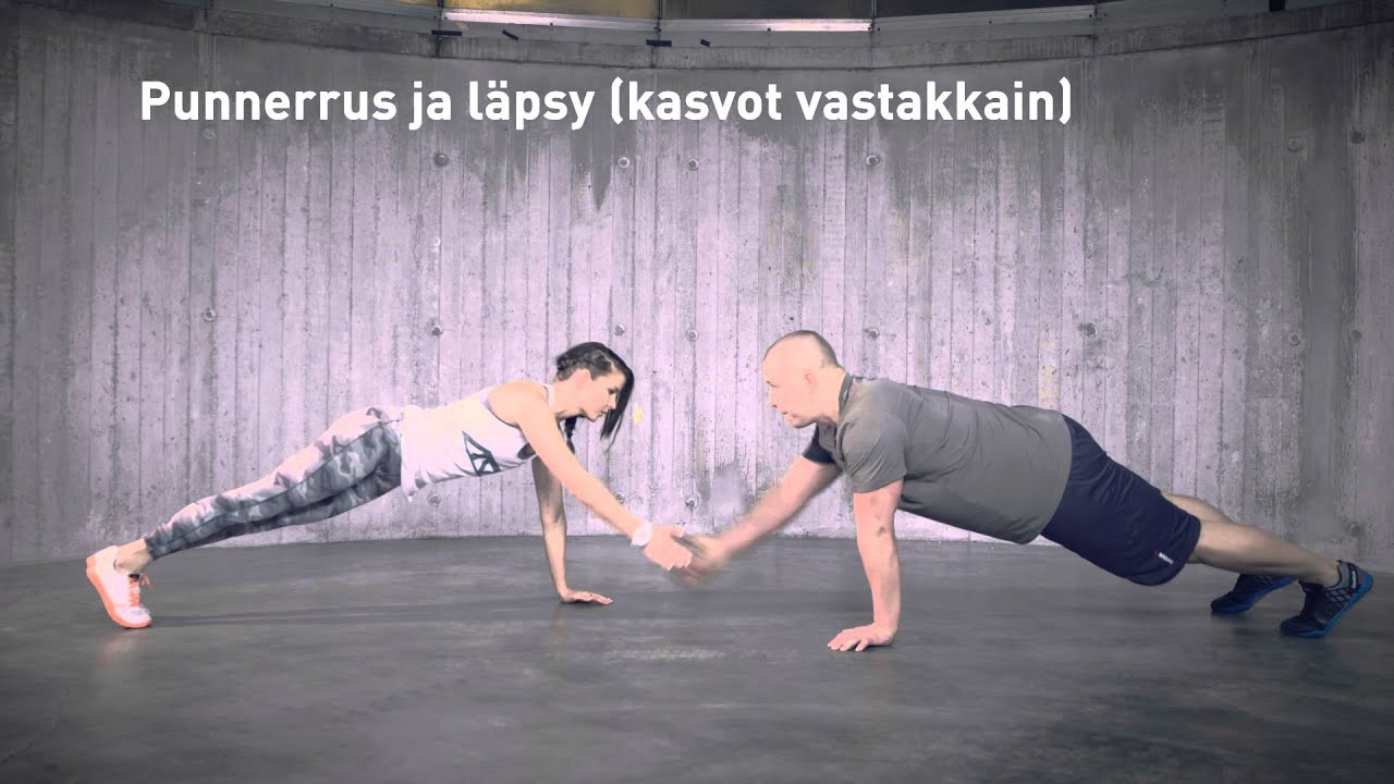 Treenihaaste: paritreeni