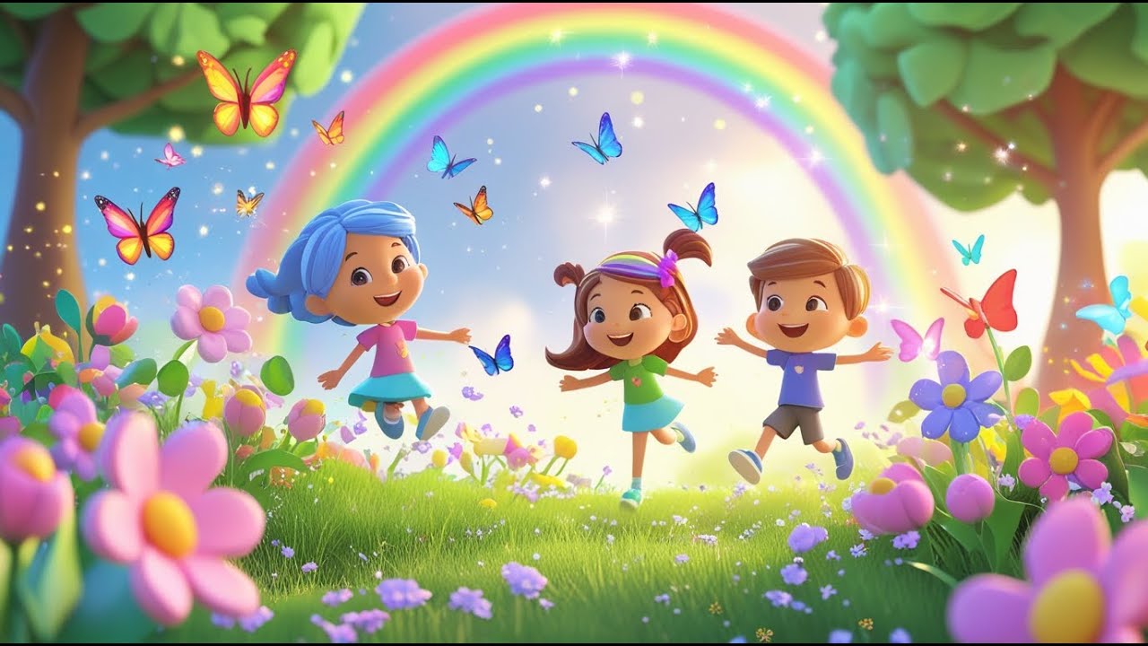 Good Morning Sunshine Song ☀️🌈 | Happy Morning Song for Kids, Wake Up Song, Nursery Rhymes, Baby