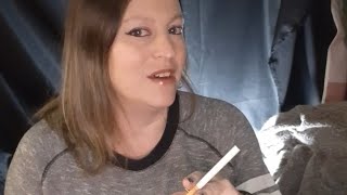 smoking Newport 100 cigarette and talking #smokingfetish #smokinggirl #newport100
