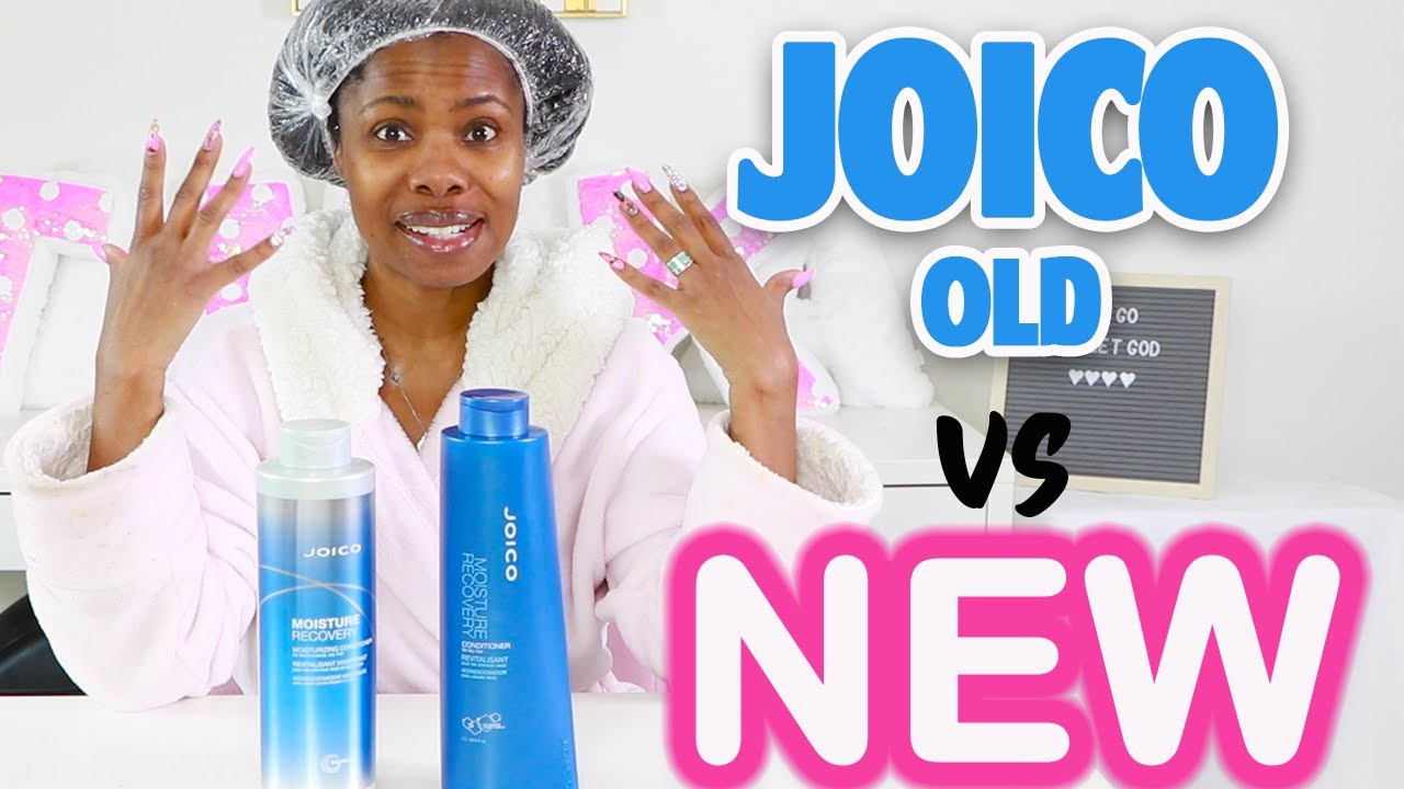 Changed the Formula! Side by Side Comparison New Joico Moisture Recovery Conditioner Vs Old - YouTube