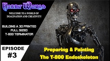 Building a 3D printed Full Scale T-800 Terminator Endoskeleton - Episode 3