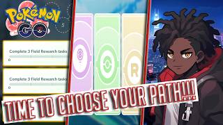 Pokémon Go: Time to Choose Your Path!!!