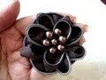 ZIPPER FLOWER, how to make a flower with a zipper, accessories, women, recycle, repurpose, upcycle