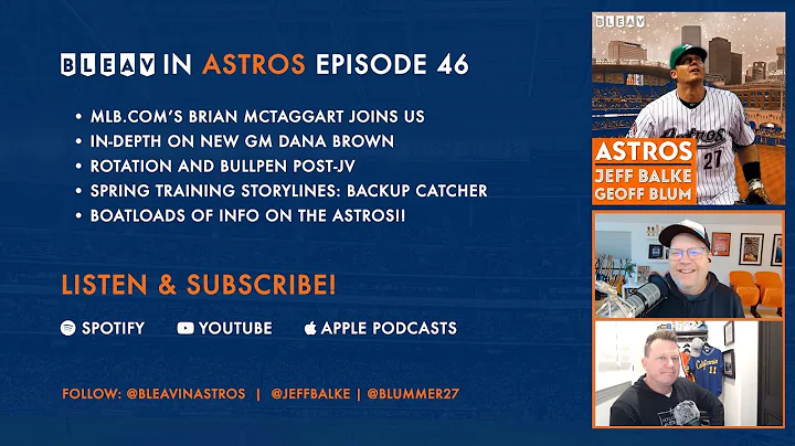 Episode 46: Special Guest Brian McTaggart from MLB...