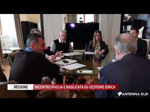 Video 26 MARZO 2026 - REGIONE: INCONTRO PUGLIA E BASILICATA SU GESTIONE IDRICA