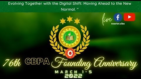 CBPA OPENING CEREMONY