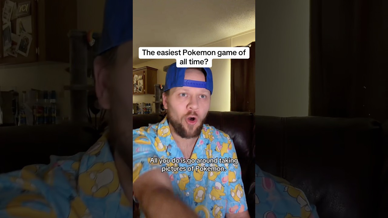 Is Pokemon Snap the easiest Pokemon game of all time? #pokemon #legendarypokeman