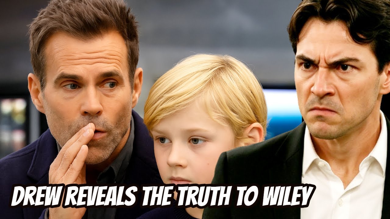 General Hospital Spoilers | Drew reveals the truth to Wiley, Michael is not Wiley's  father - YouTube