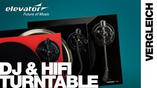 DJ Turntable & HiFi Plattenspieler - Vergleich (Elevator Vlog 148 deutsch)