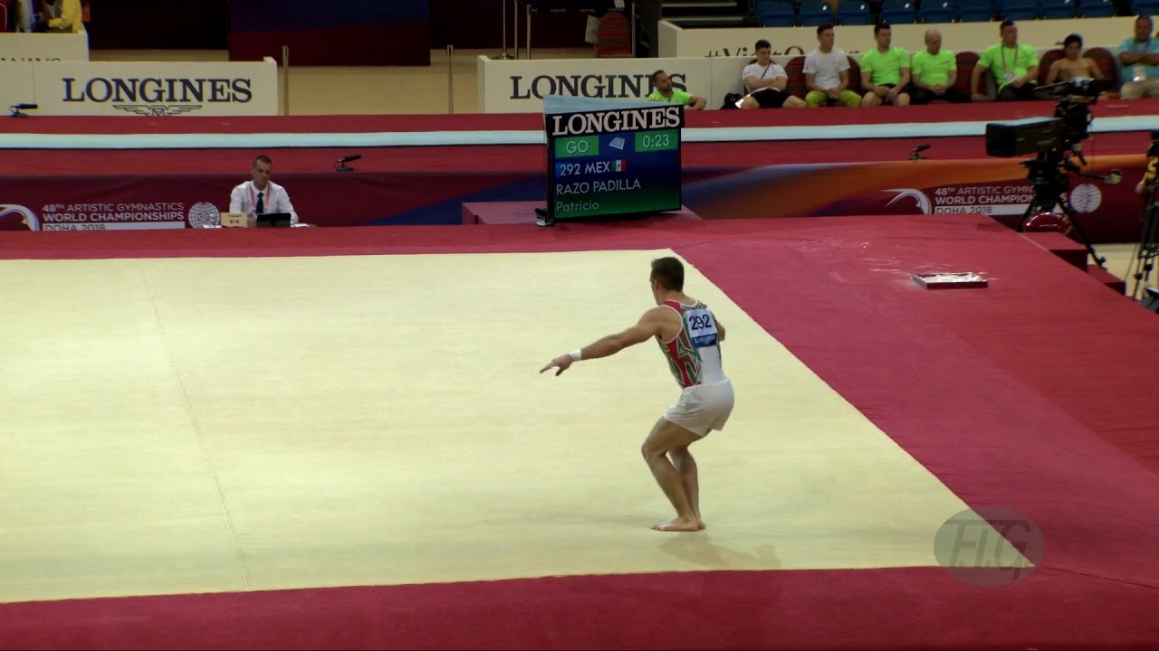 RAZO PADILLA Patricio (MEX) - 2018 Artistic Worlds, Doha (QAT) - Qualifications Floor Exercise
