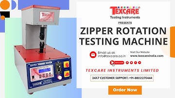 Zipper Rotation Testing Machine, Zipper Puller Torque Tester, ASTM D2061, ISO 12402-7 zipper test