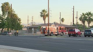 At least 1 person hurt following crash involving Phoenix fire truck