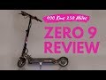 Zero 9 Electric Scooter Review 400 Kms Later